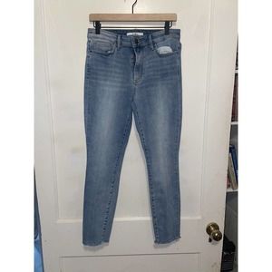 Sam Edelman Womens Size 30 Stiletto High Rise Skinny Ankle Blue Jeans